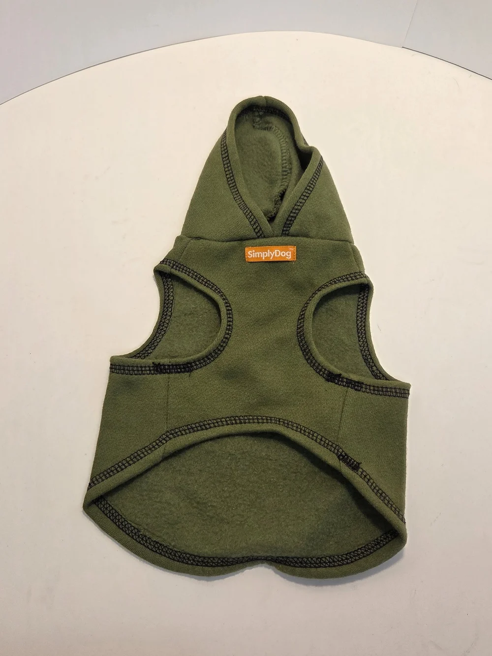 Dog Clothing Bundle SimplyDog Ruff’n Tough Hoodie & iDog Plaid Harness Vest 0366